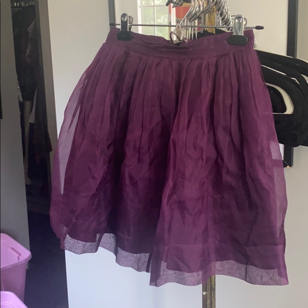 Elizabeth and James size 0 purple skirt adorable